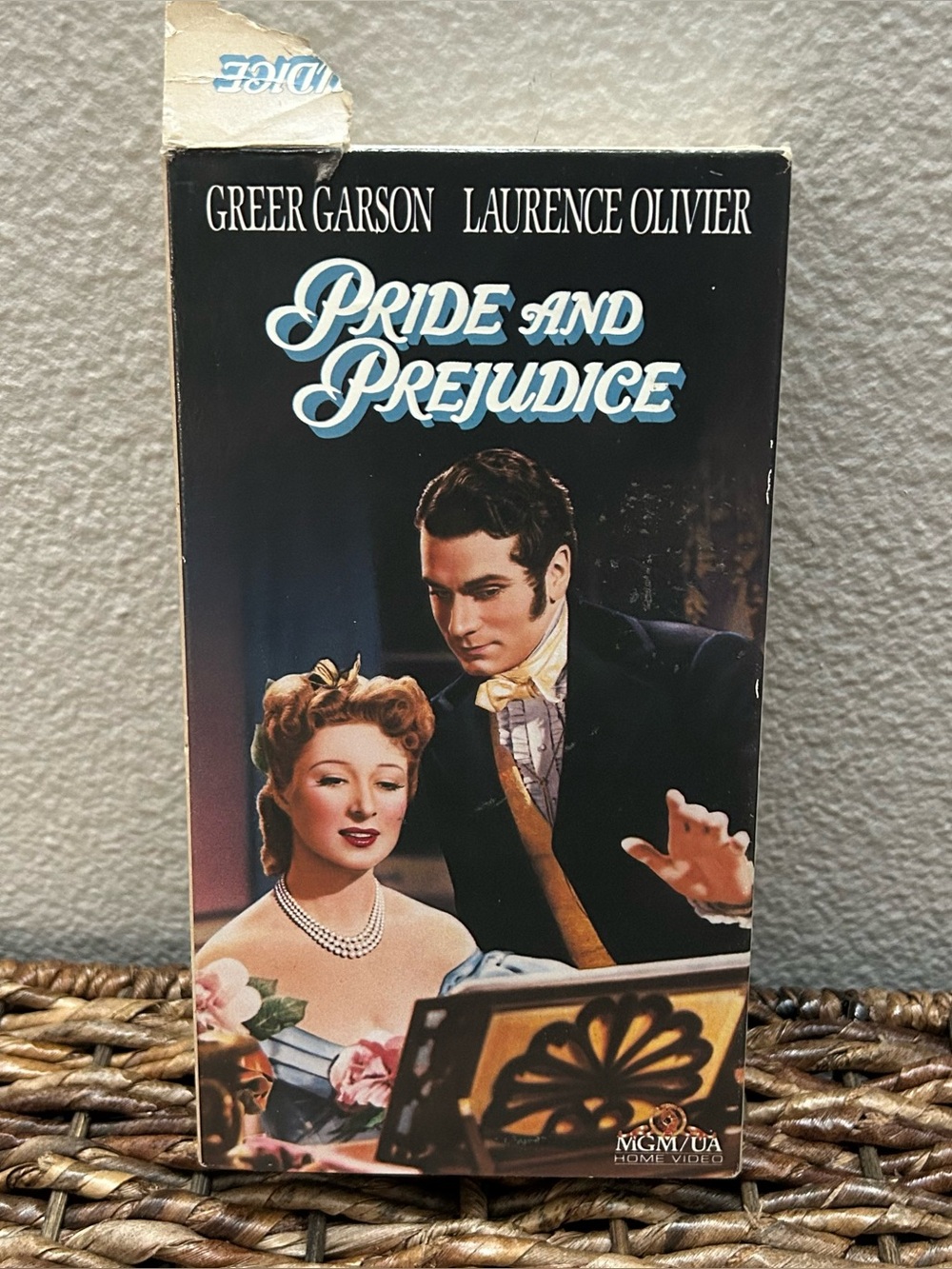 Pride and Prejudice Greer Garson Laurence Olivier, (VHS, 1990) Blk/White